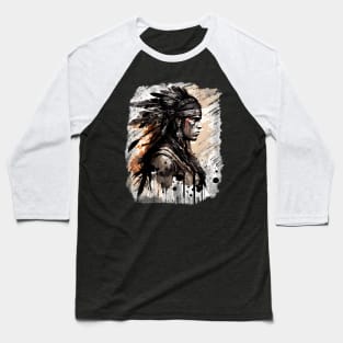 Apache warrior Baseball T-Shirt